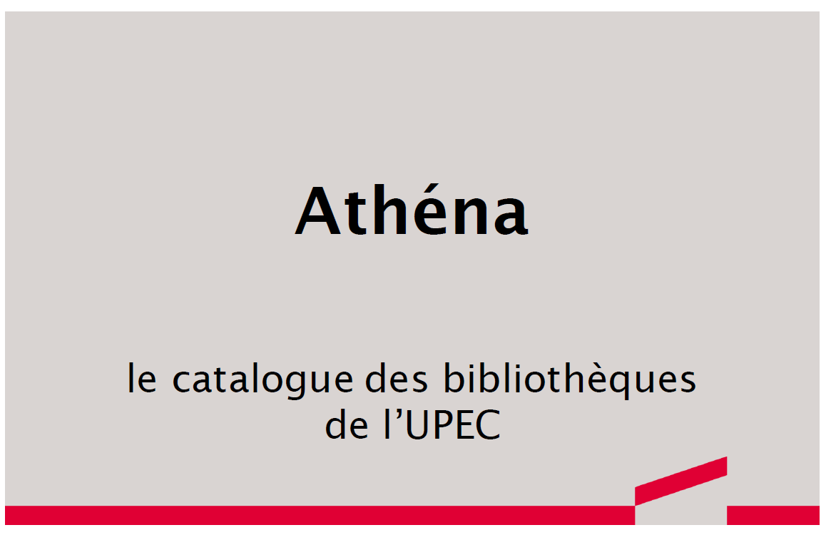 Catalogue Athéna