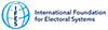 Logo International foundation for electoral system