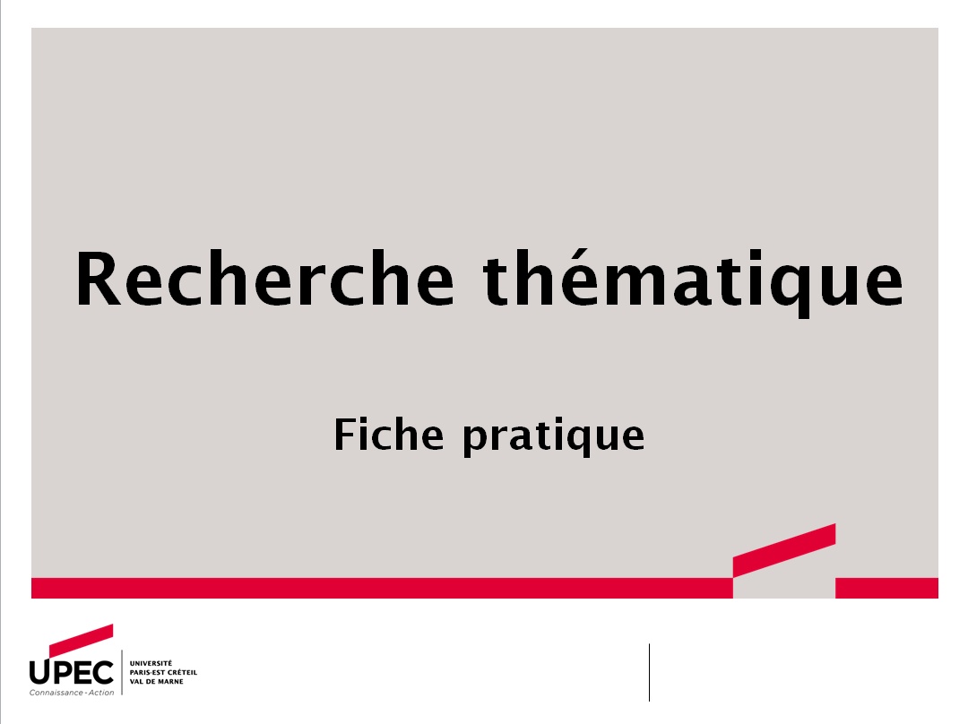 Recherche thématique_fiche pratique