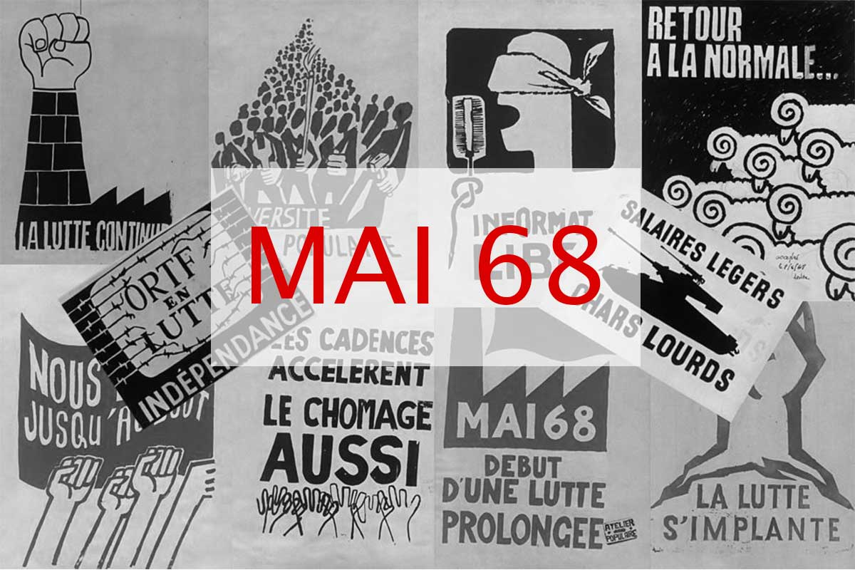 Affiche Collection Mai 68 Début d'une Lutte Prolongée